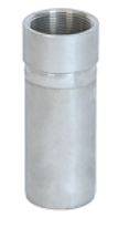 JOSAM JF-2312 Stainless Steel 2" x 1 1/2" Push-Fit Female Threaded Adapter