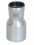 JOSAM JF-2138 Stainless Steel 2" x 1 1/2" Push-Fit Concentric Reducer