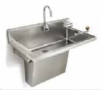 W-2230-DM ADA Stainless Wash Sink w/deck mount faucet